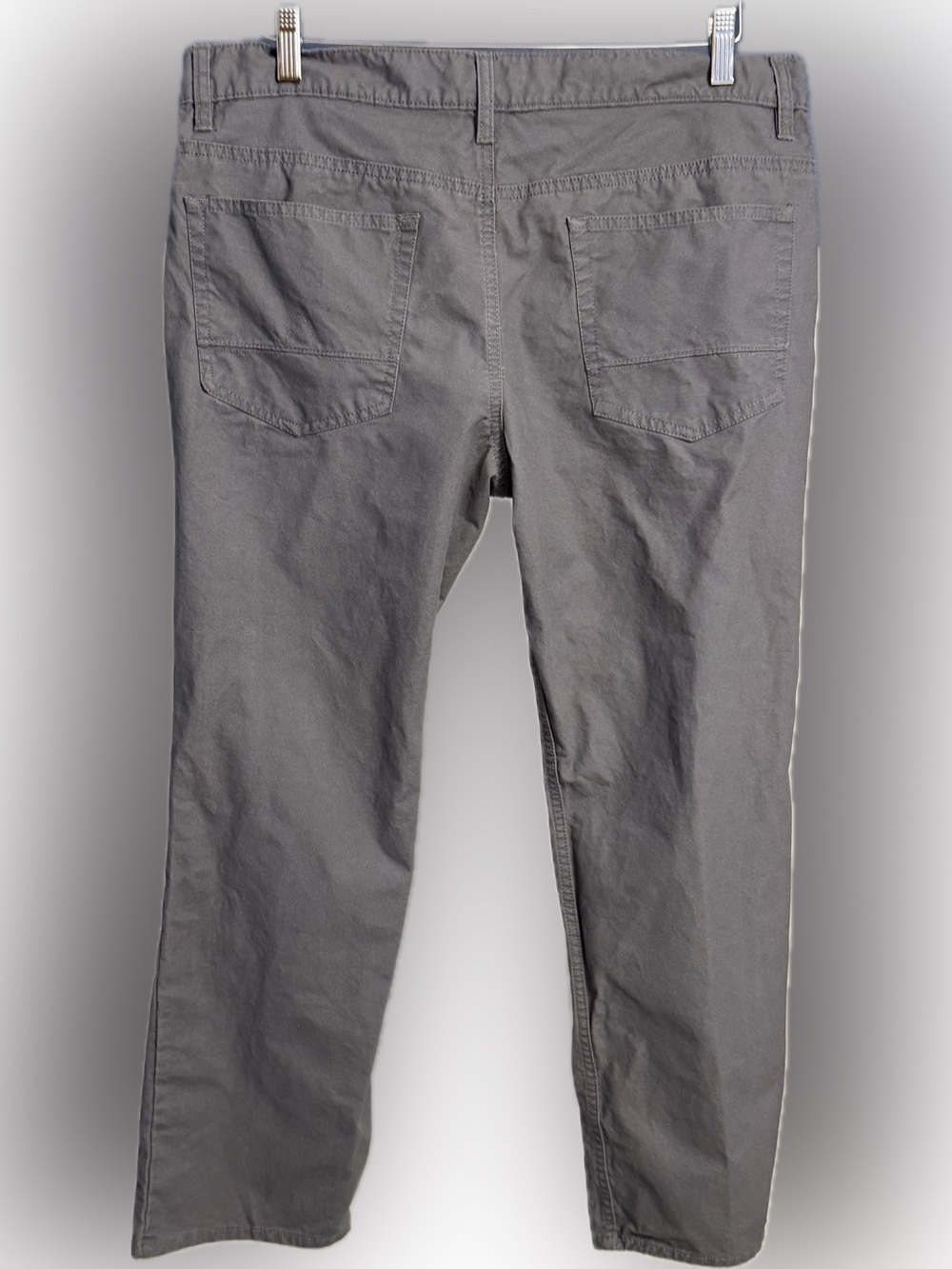 Urban Pipeline Men’s Pants 36x30 Gray Straight Chino Cotton Twill